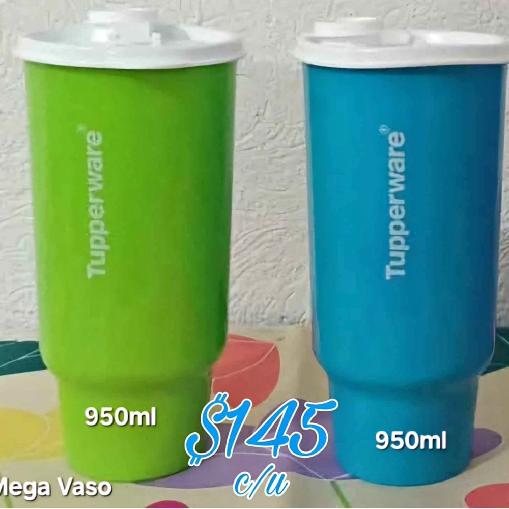 Tupperware Mega Tumbler 30oz / 950 ml Flip-Top New